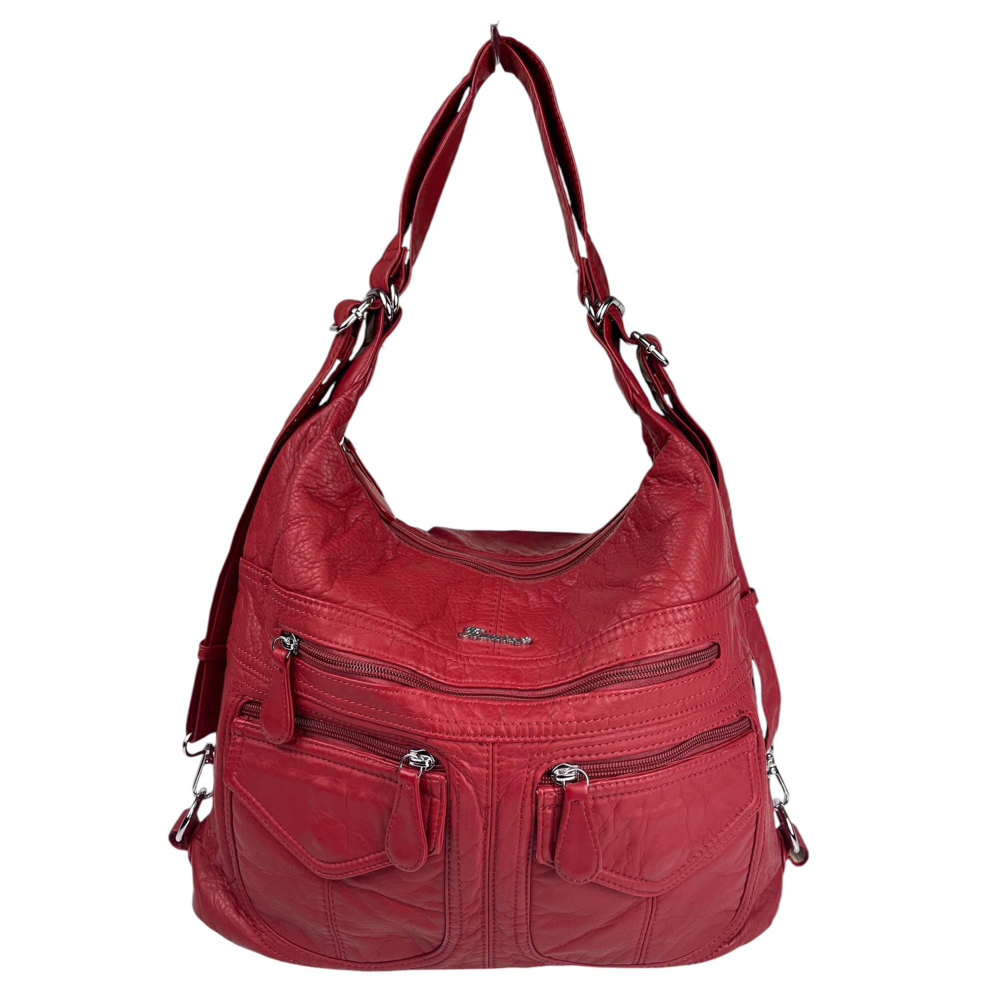 Taschen4life Schultertasche Rucksacktasche AK3435 Multifunktionstasche Schultertasche, Rucksack