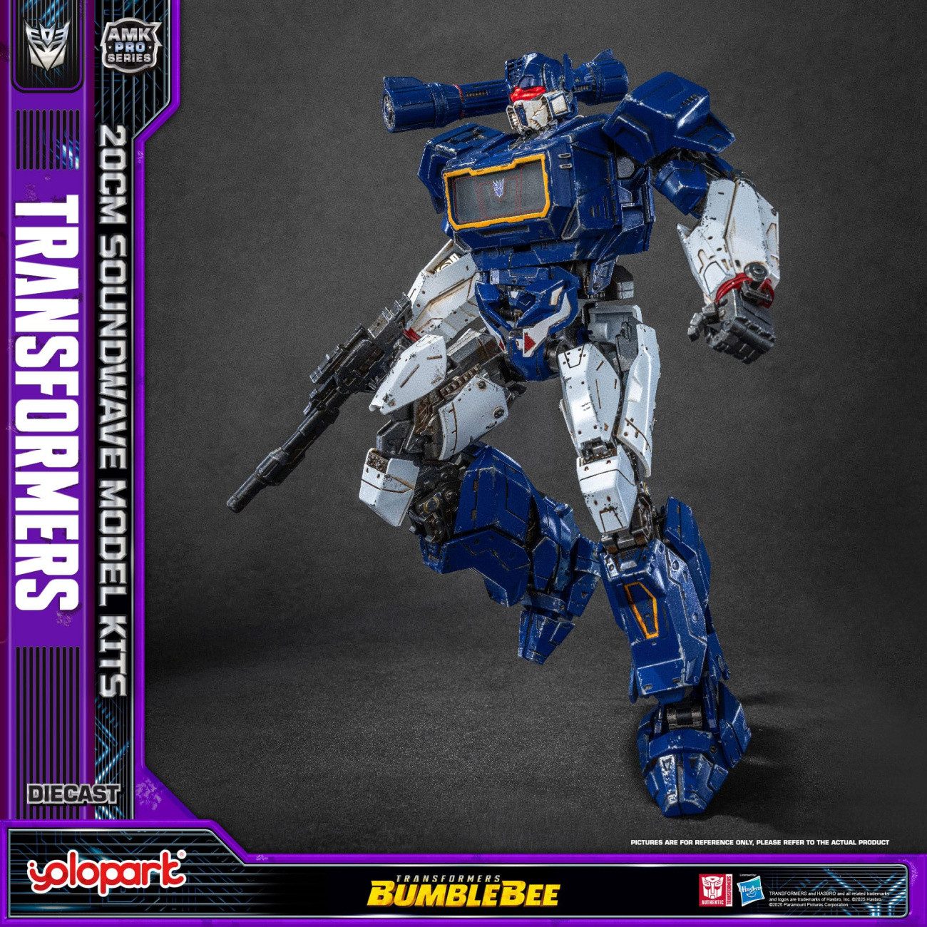 Yolopark Modellbausatz Transformers: Bumblebee AMK Pro Series Plastic Model Kit Soundwave (Ov