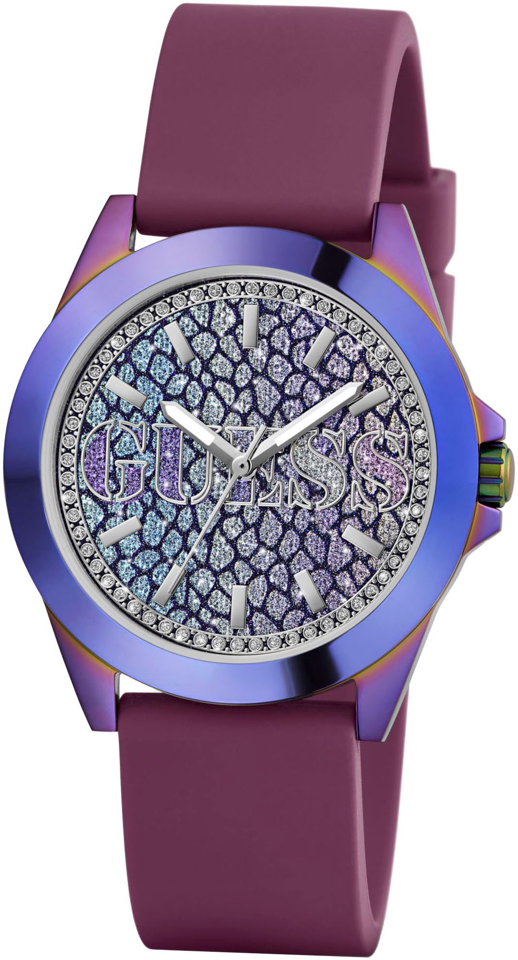 Guess Quarzuhr MENAGERIE GW0749L3, Armbanduhr, Damenuhr, günstig online kaufen