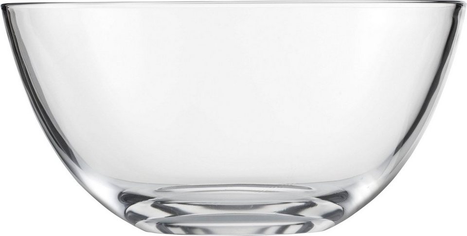 Eisch Salatschüssel 30056724, Kristallglas, (1-tlg), spülmaschinengeeignet, Ø  24 cm, Bei einer Höhe von 13 cm beträgt der Durchmesser der Schale 24