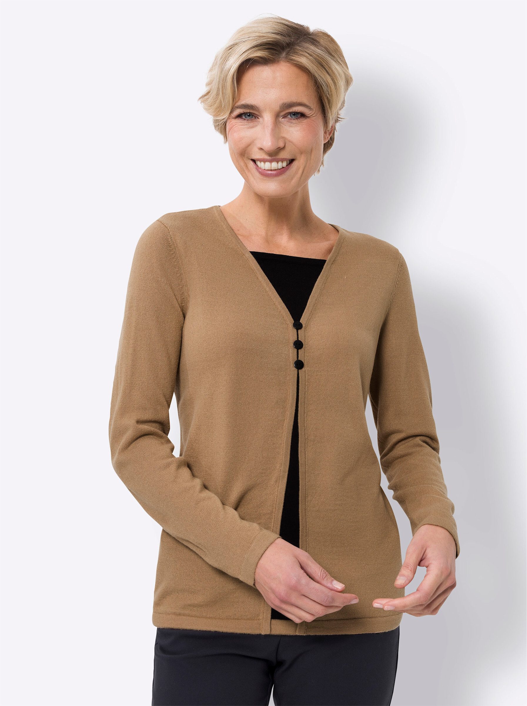 Strickpullover 2-in-1-Pullover
