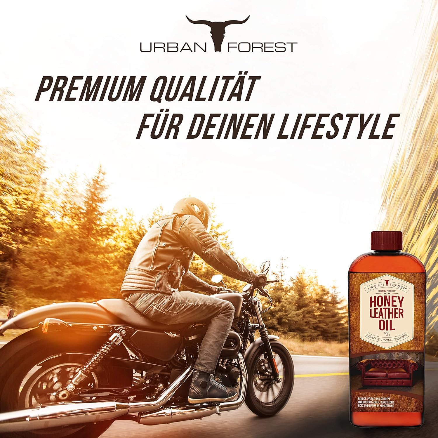 URBAN FOREST Lederpflege Honeybee Leather Care Lederpflege (200 St), 500ml