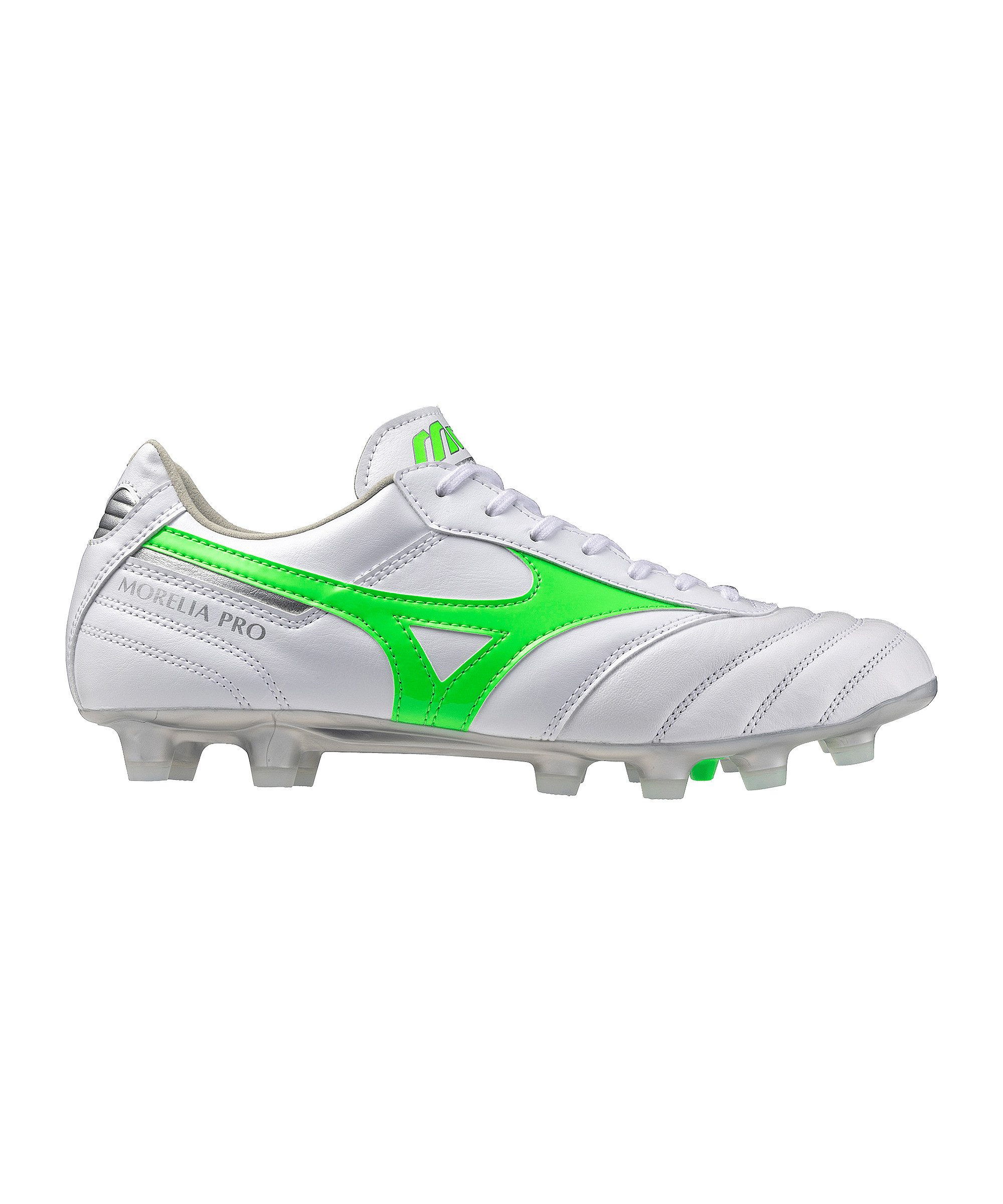 Mizuno Morelia II Pro Frontier FG Weiß Unisex Fußballschuh