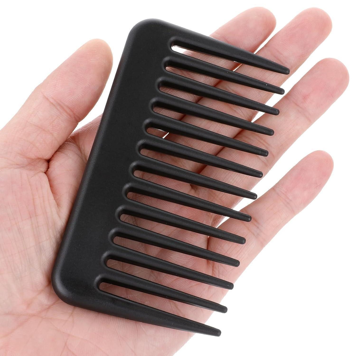 LuxusKollektion Lockenkamm Tragbarer Styling Kamm für Locken Antistatisch Bruchfest Reisekamm