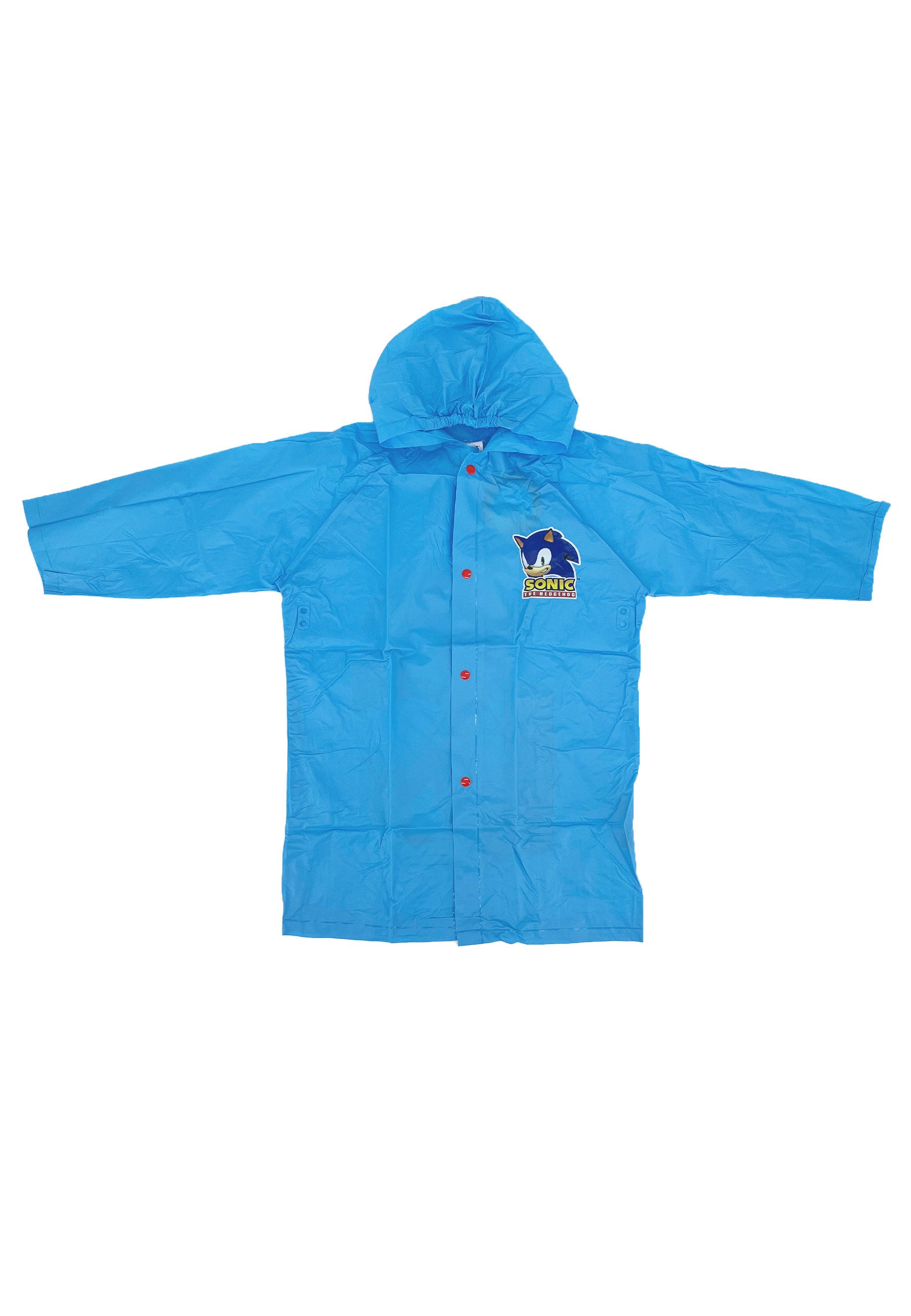 Sonic SEGA Regenjacke Jungen Regenmantel