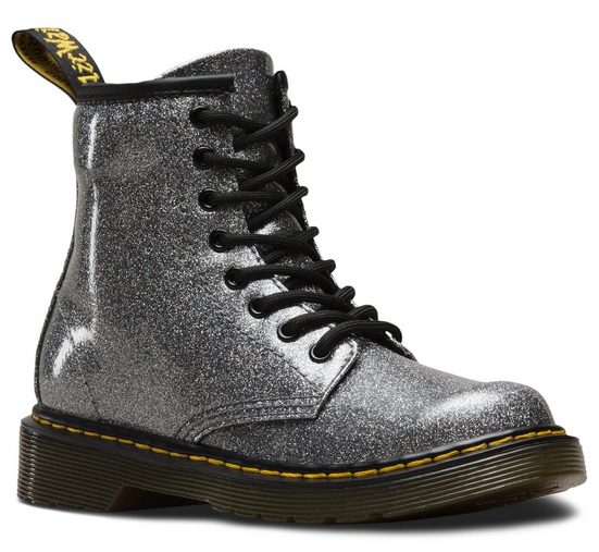 DR. MARTENS »Glitter« Schnürboots mit zusätzlichem Innenreißverschluss