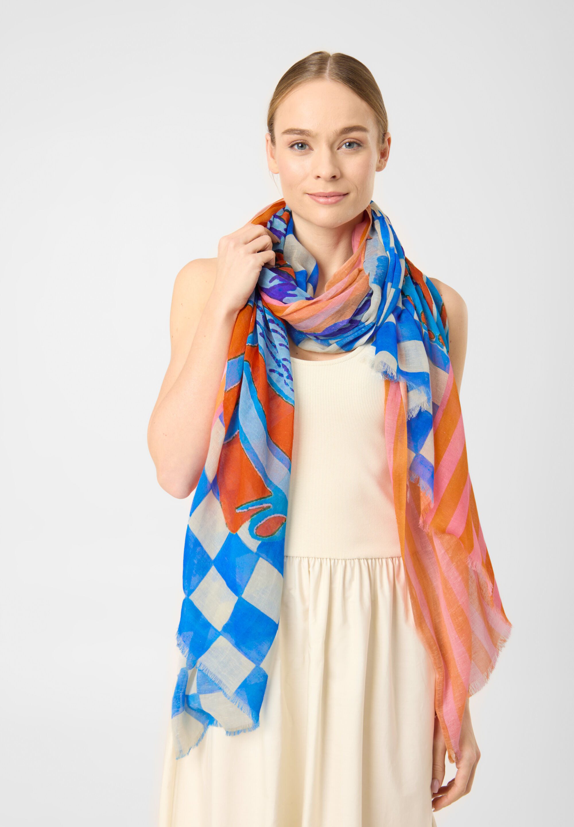 Codello Modeschal, (1-St), mit Fisch-Motiv