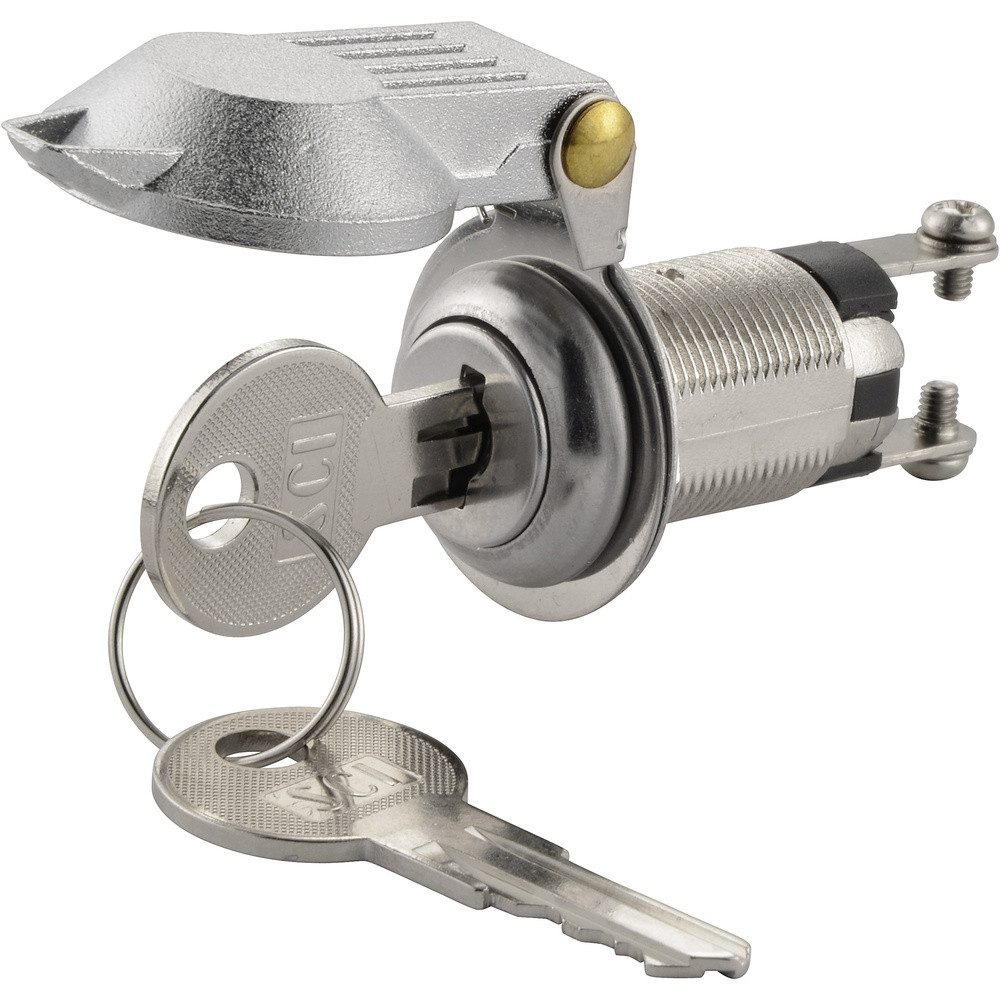 TRU COMPONENTS Schalter TRU COMPONENTS 1587792 TC-K3-16A2-06 Schlüsselschalter 12 V/DC, 24 V/D (TC-K3-16A2-06)