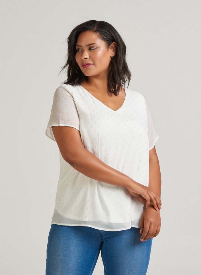 Zizzi Chiffonbluse Zizzi Chiffonbluse