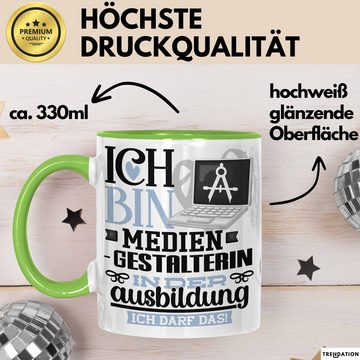 Trendation Tasse Mediengestalterin Ausbildung Start Geschenk Tasse Ich Bin Mediengestal