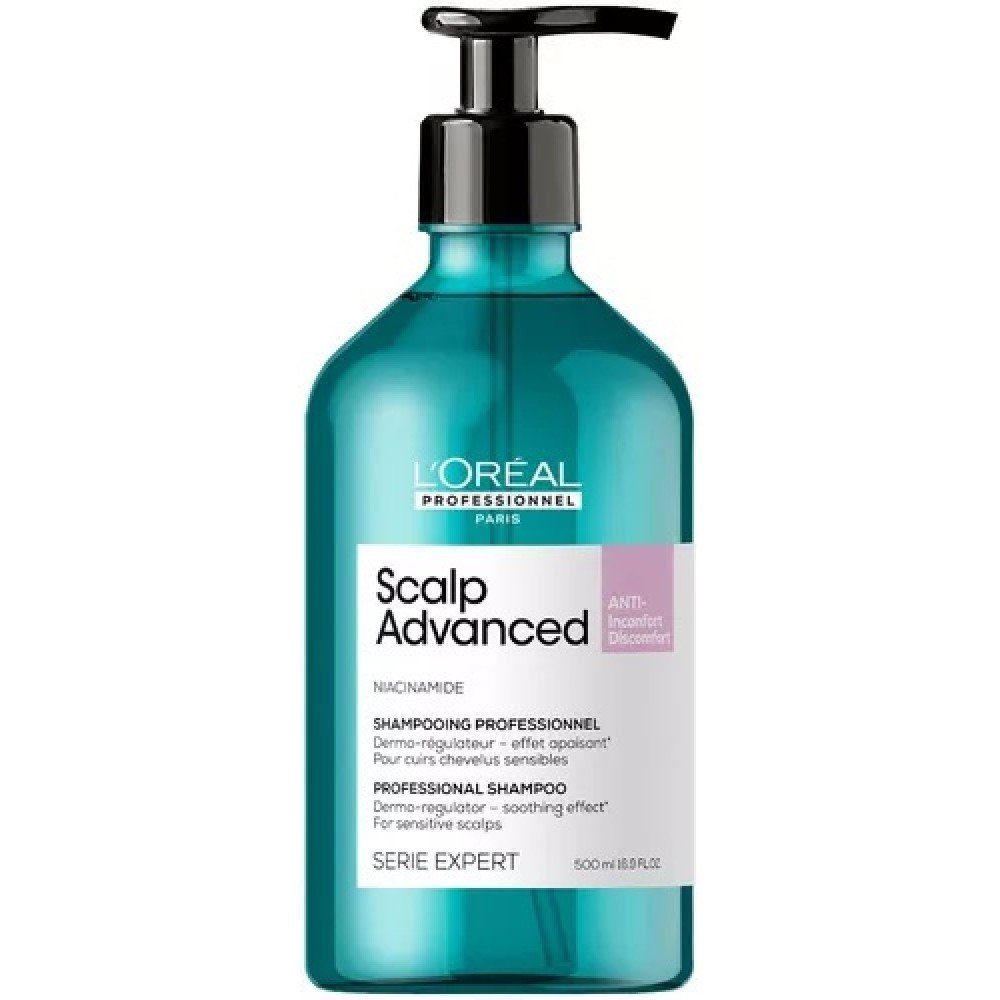 L'ORÉAL PROFESSIONNEL Paris Expert Advanced Série Anti-Discomfort Scalp PARIS Shampoo L'Oréal 500 Haarshampoo ml Dermo-Regulator Professionnel