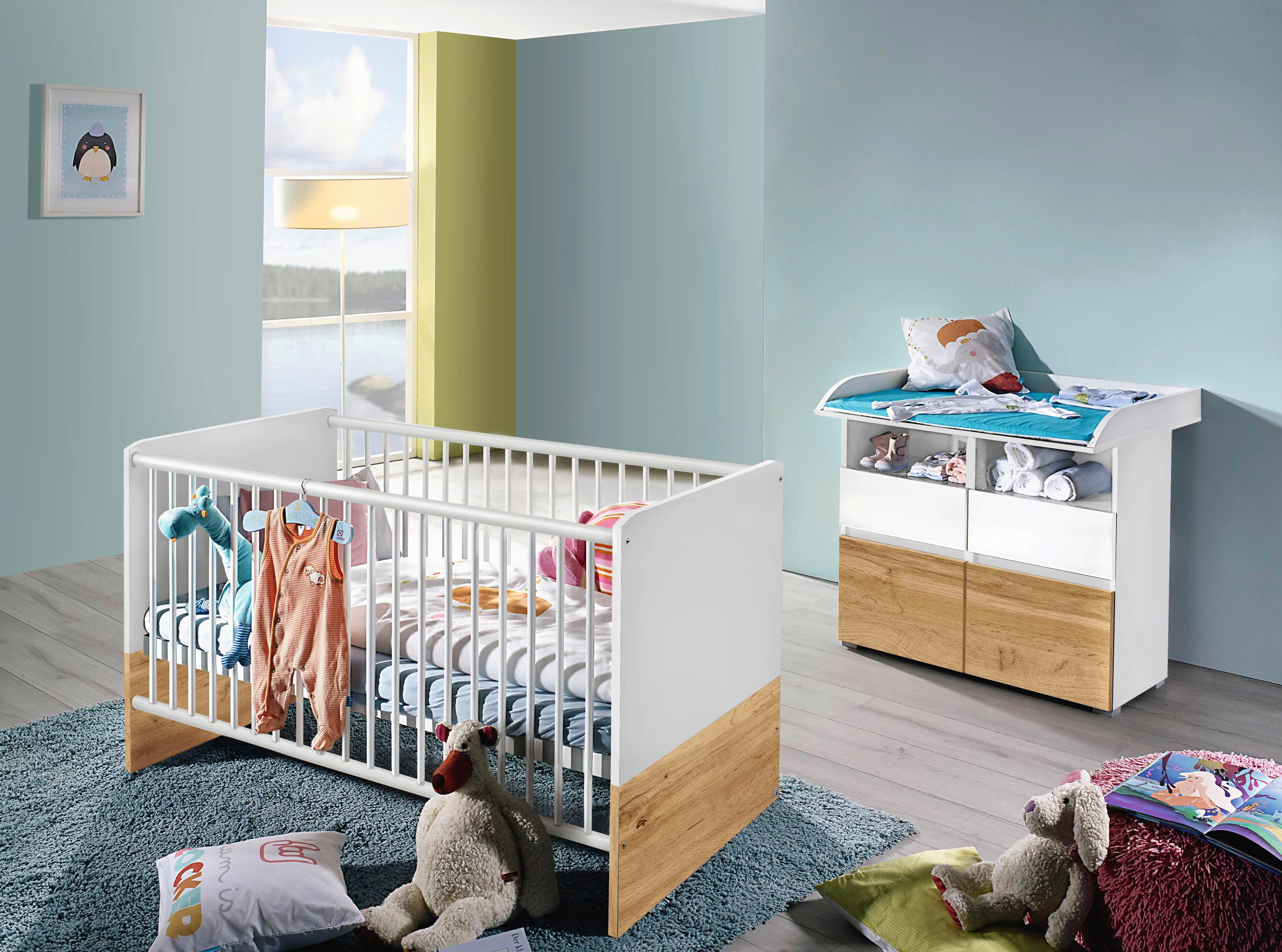 Babymöbel-Set »Ahlbeck«, (2 tlg) Bett   Wickelkommode online kaufen | OTTO