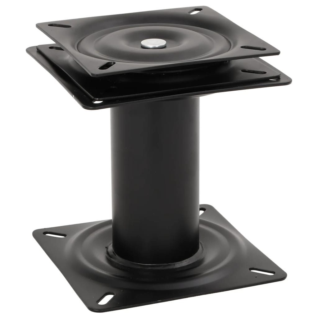 vidaXL Segelboot Bootssitz-Podest 360° Drehbar Stahl, (1-St)