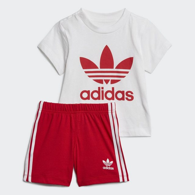 adidas Originals Funktionstights »Trefoil Shorts und T Shirt Set« adicolor  - Onlineshop Otto