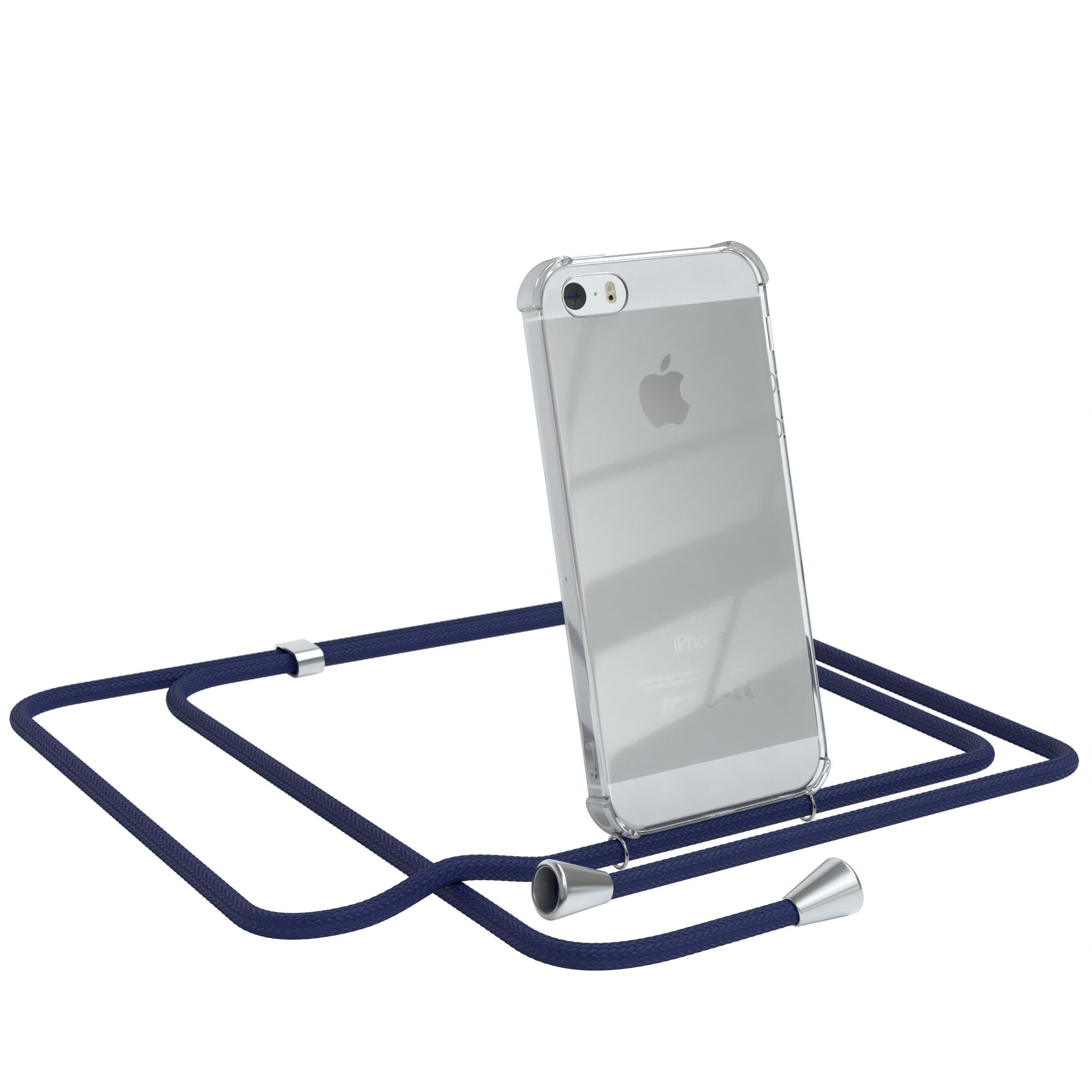 Handykette Hülle mit Kette für iPhone SE 2016, iPhone 5 / 5S