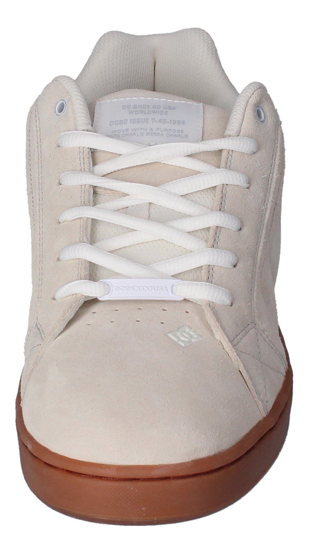 DC Shoes ADYS100654-OG2 Skateschuh Off White Gum