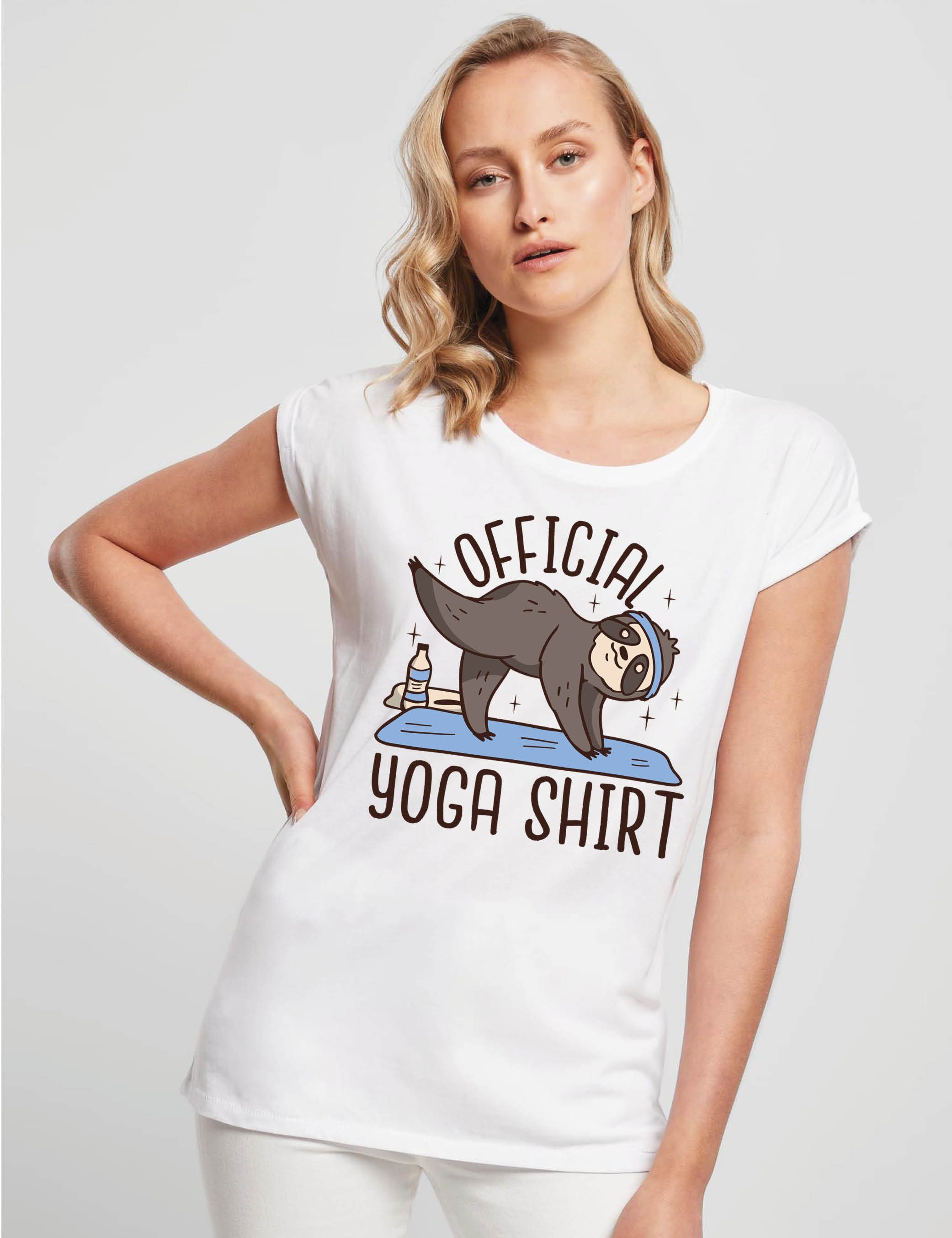 Youth Designz Print-Shirt "Official Yoga Shirt" günstig online kaufen
