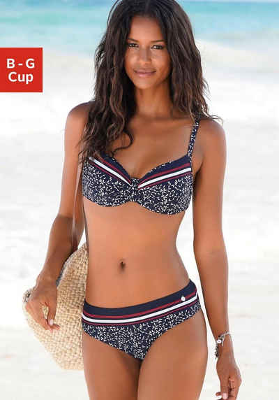 LASCANA Bügel-Bikini-Top »Minimal«, mit verstellbaren Trägern