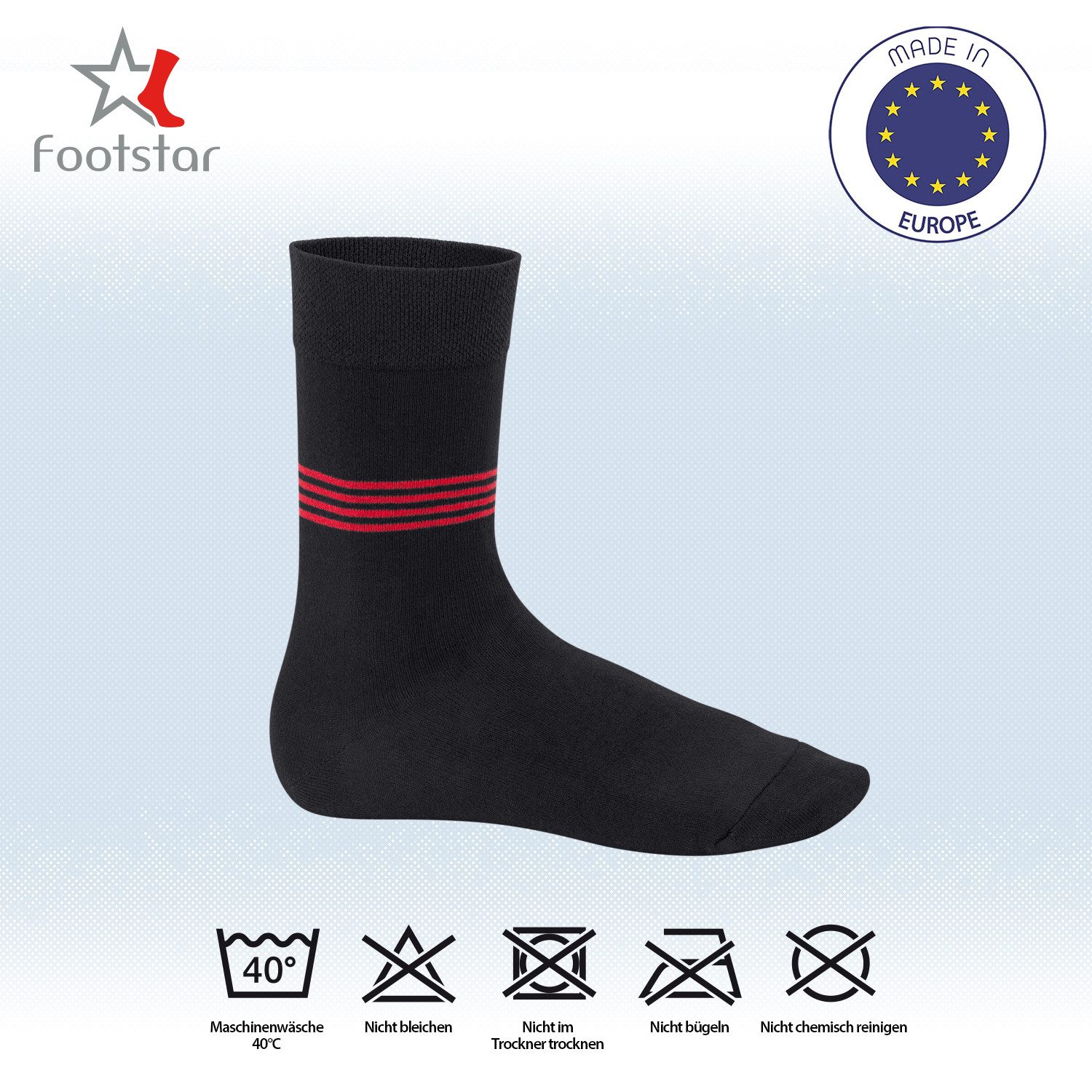 Footstar Businesssocken Herren Motiv Socken (10 günstig online kaufen