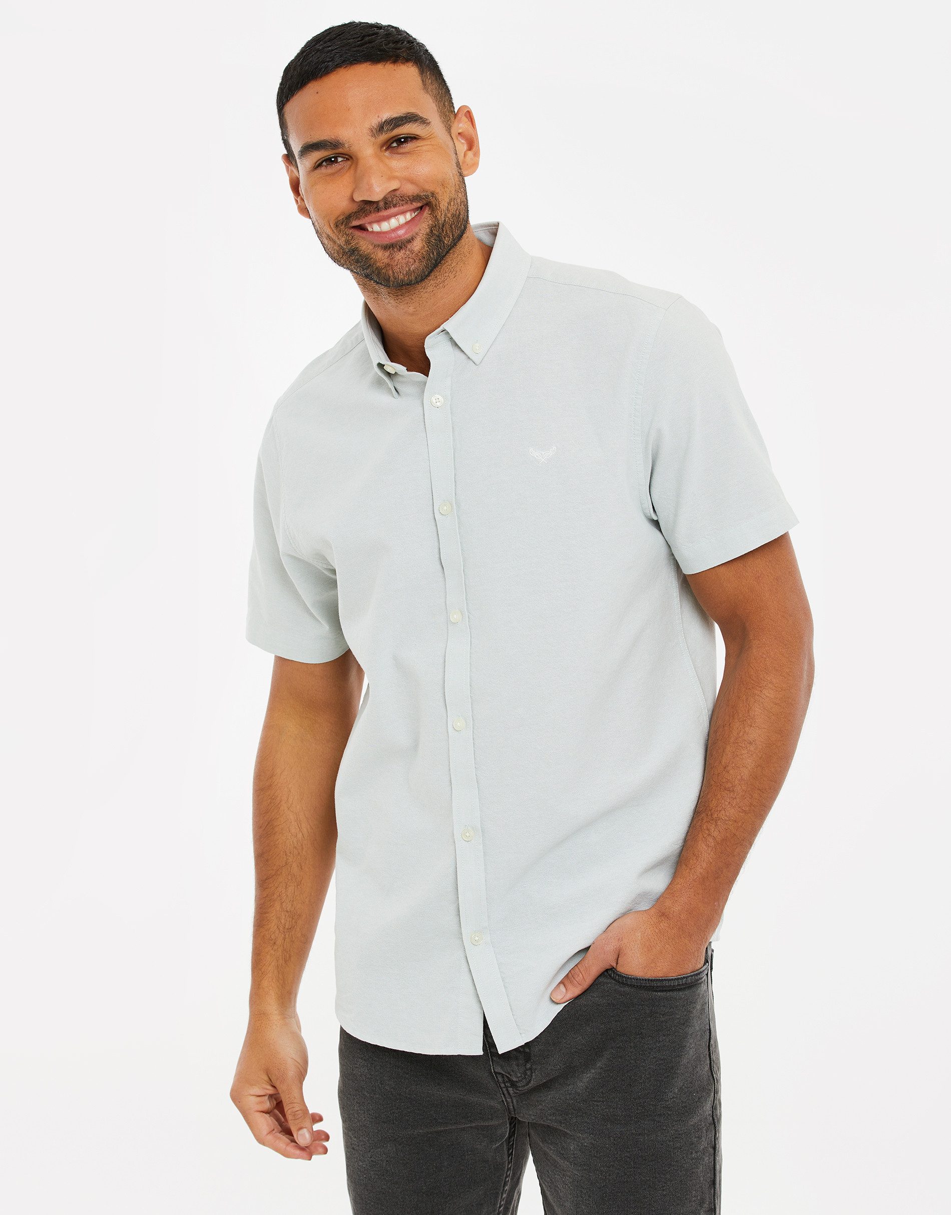 Threadbare Kurzarmhemd THBInferno im schlichten Design günstig online kaufen
