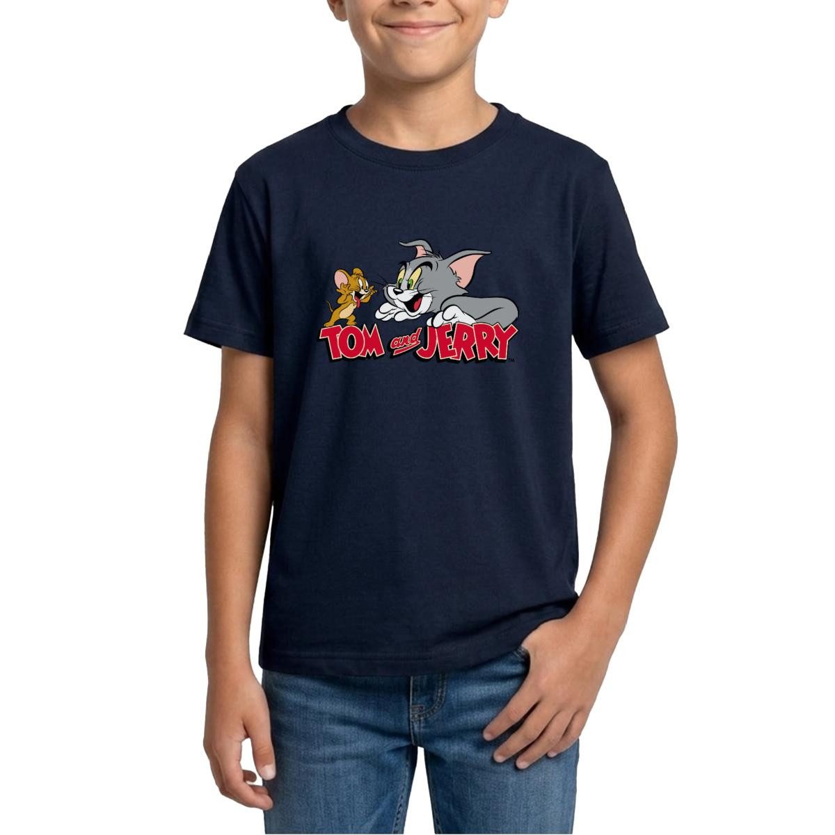 T-Shirt Tom Und Jerry Fang Mich Doch Teenager T-Shirt