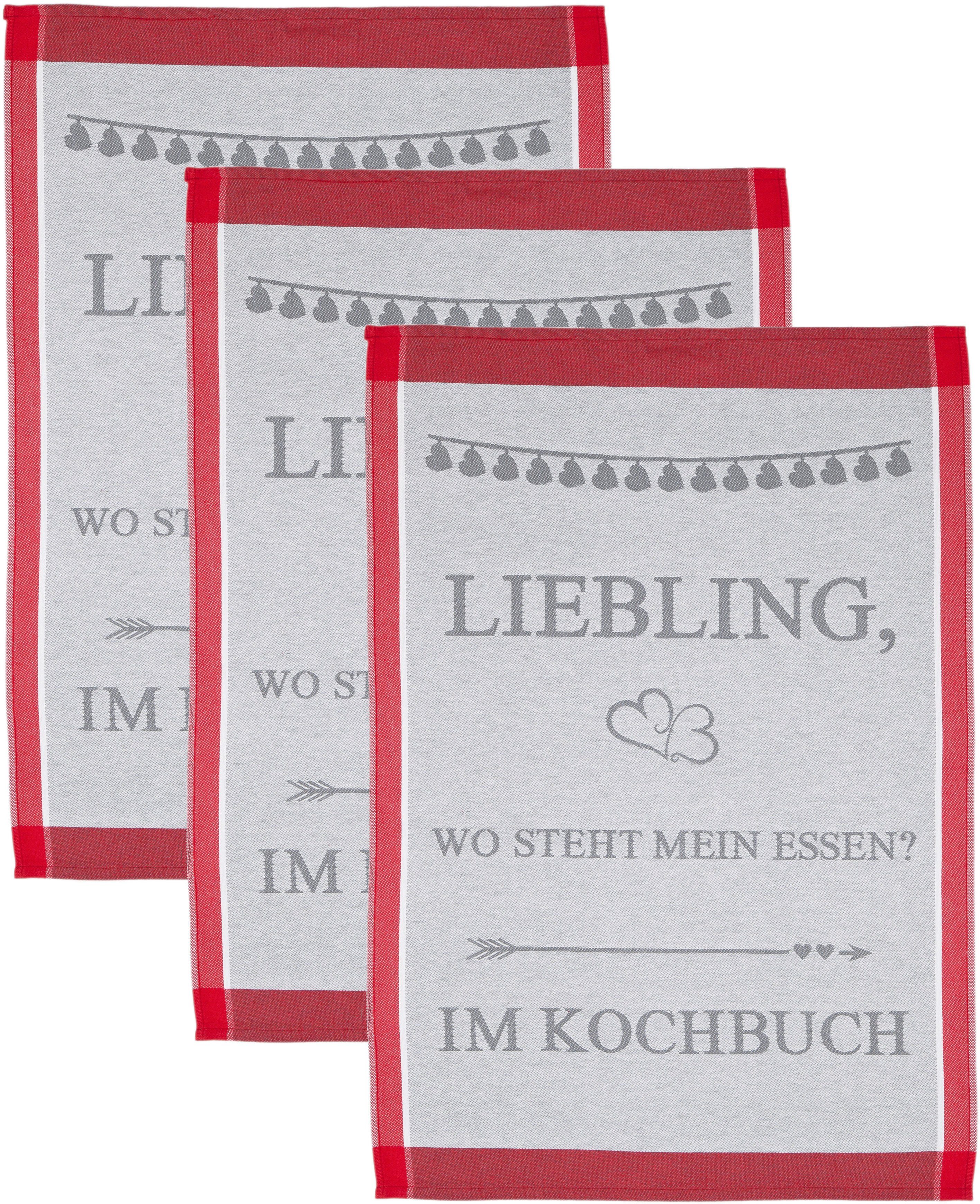 ROSS Geschirrtuch Liebling, wo steht mein günstig online kaufen
