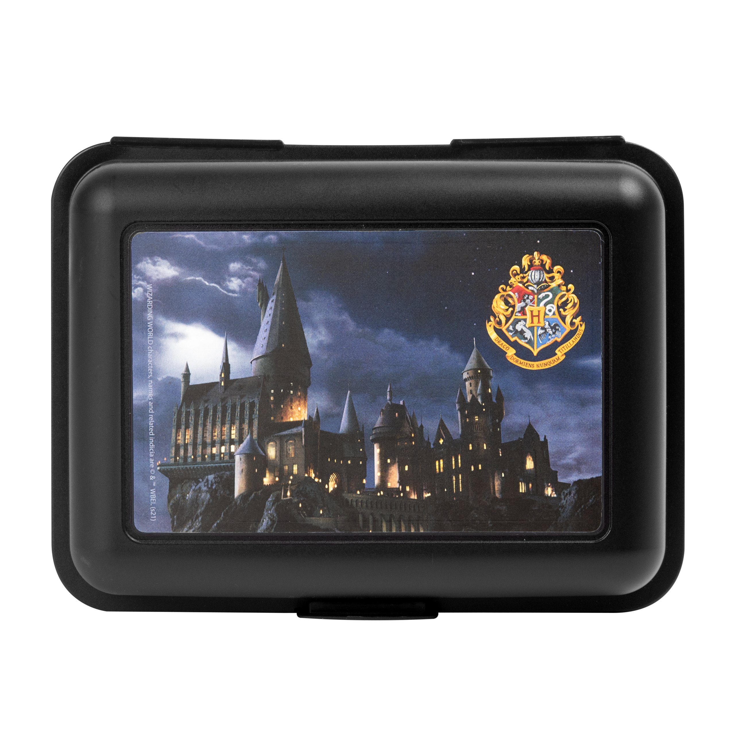 Potter Brotdose Harry Schwarz, Labels® Lunchbox Trennwand mit Lunchbox United Kunststoff (PP) Hogwarts -