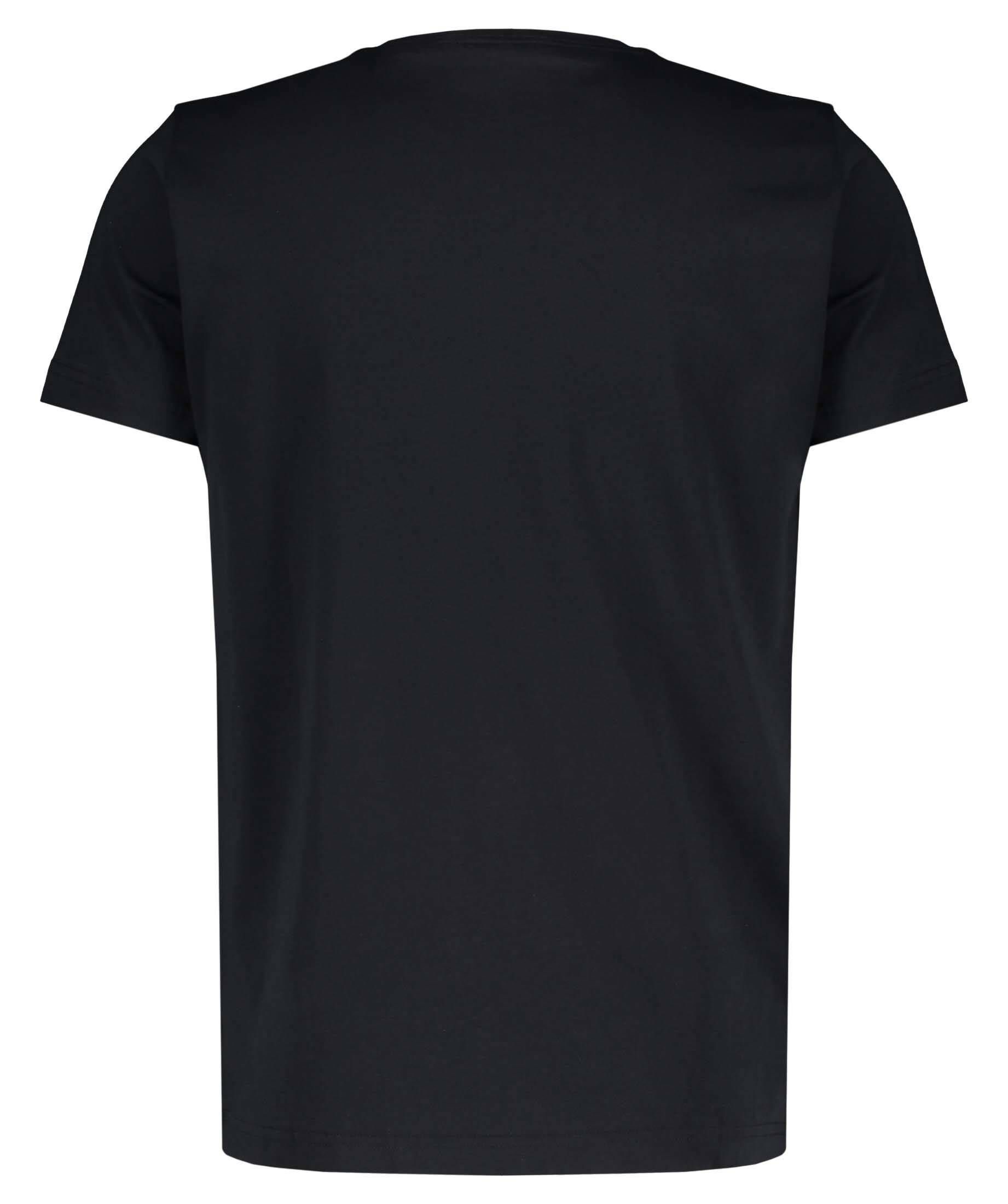 (1-tlg) schwarz T-Shirt (15) Herren Gant T-Shirt