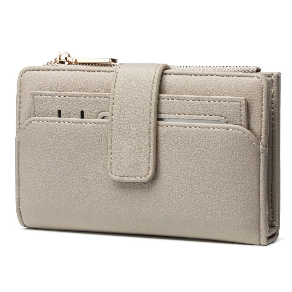 Frentree Geldbörse Damen Portemonnaie RFID Schutz herausnehmbares Etui groß günstig online kaufen