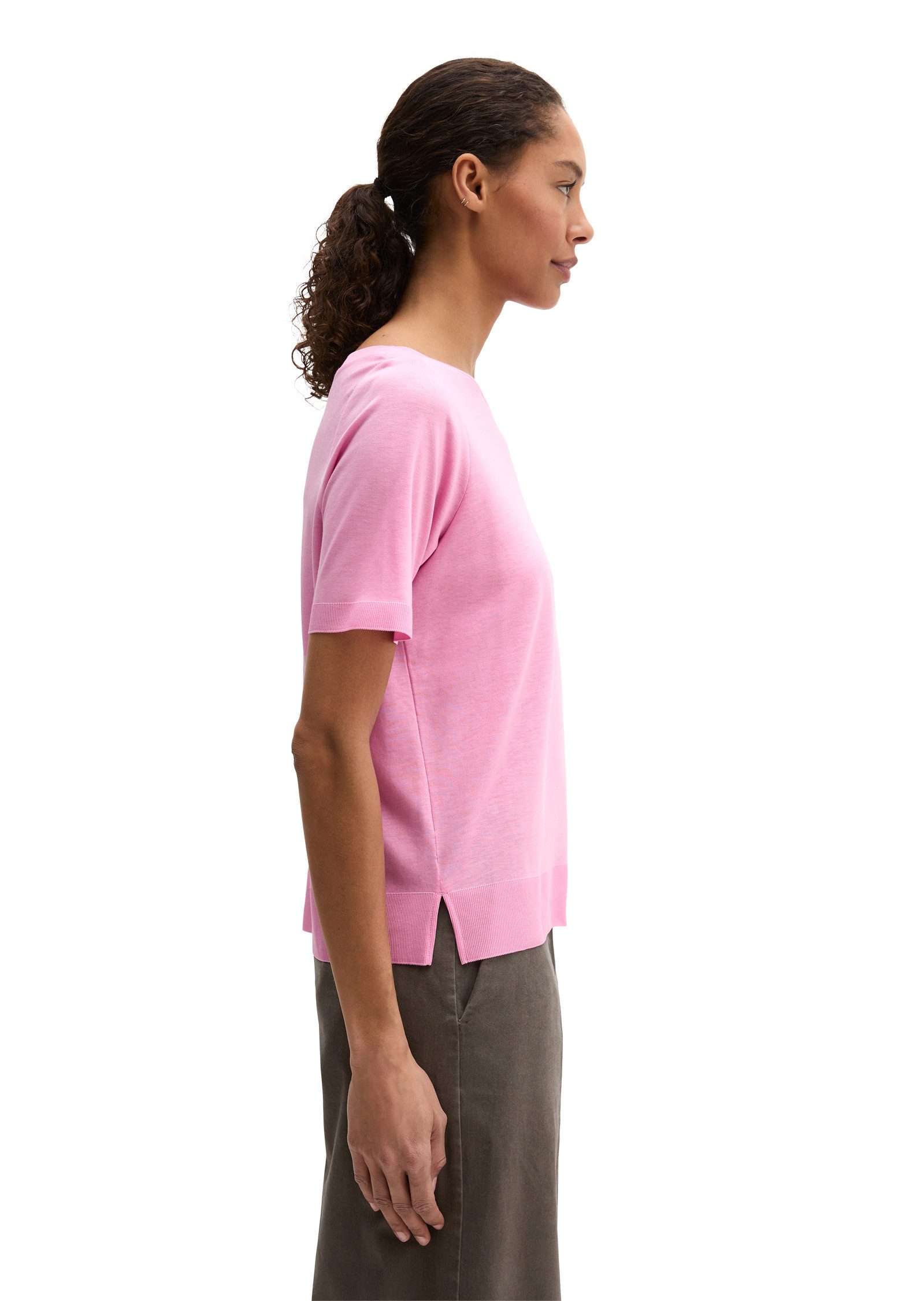 Marc O'Polo T-Shirt aus TENCEL™ Lyocell-Baumwolle-Mix günstig online kaufen