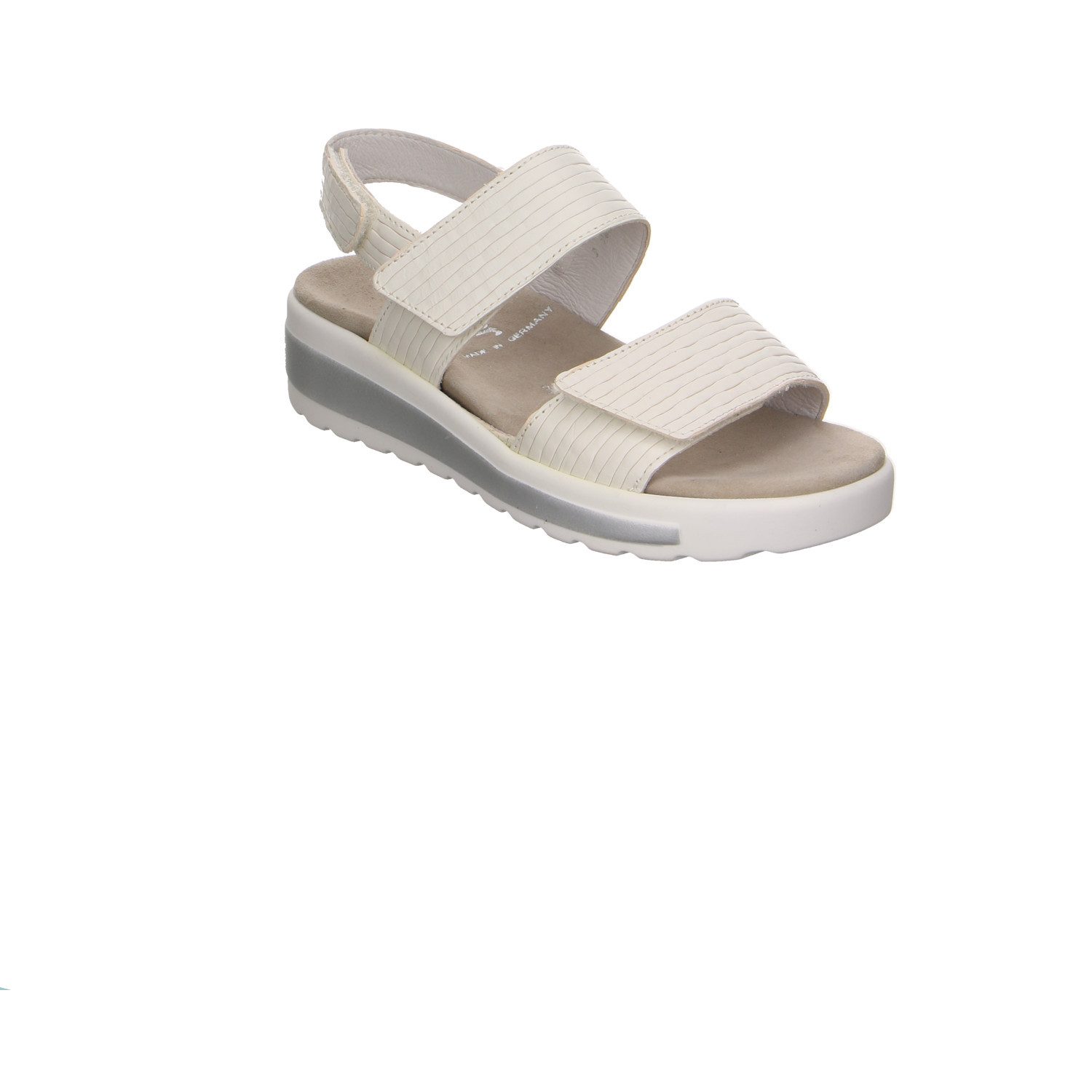 Semler Semler River-calf Leder Comfort Sandale weiss Trekkingsandale