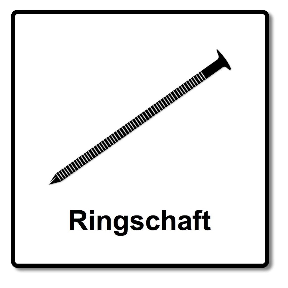 Prebena Nagel CNW25/65BKRI Coilnägel Ringschaft 7200 Stück