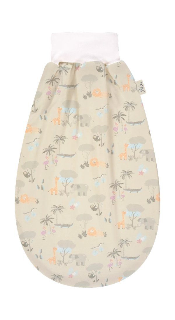 Alvi® Babyschlafsack Schlupf-Mäxchen light (1 tlg., Schlupf-Mäxchen light), Für Babys von 0 bis 6 Monaten.