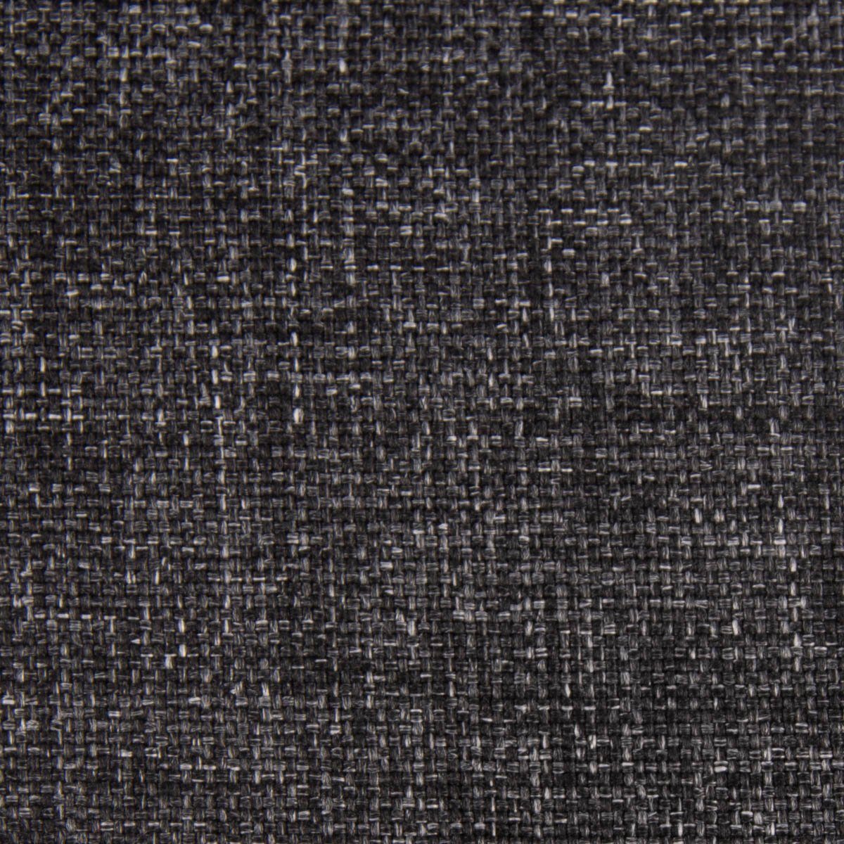 SCHÖNER LEBEN. Stoff Polsterstoff Meterware LUXURY mit Fleckschutz dunkelgrau meliert 1,40m, beschichtet