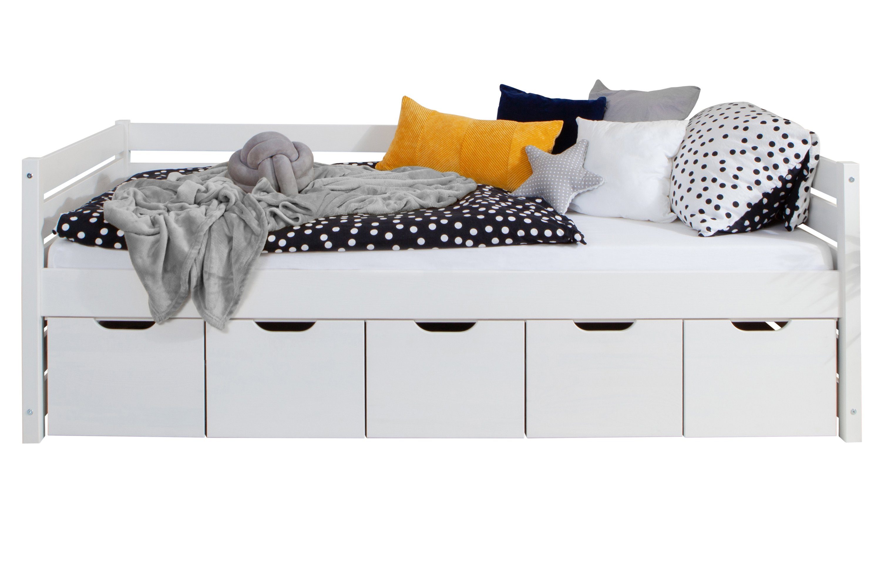 Ticaa Bettgestell Sofabett Naomi inkl. 5x günstig online kaufen