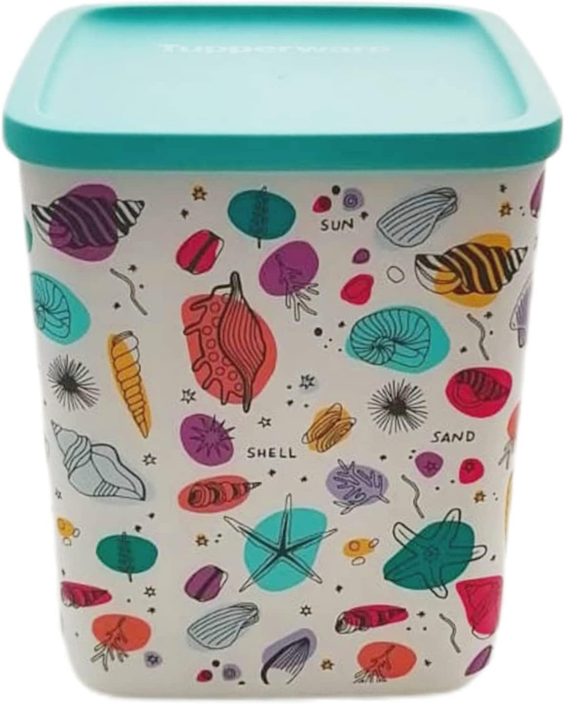 TUPPERWARE Vorratsdose Tupperware Cubix 1,8 L Muschel Motiv