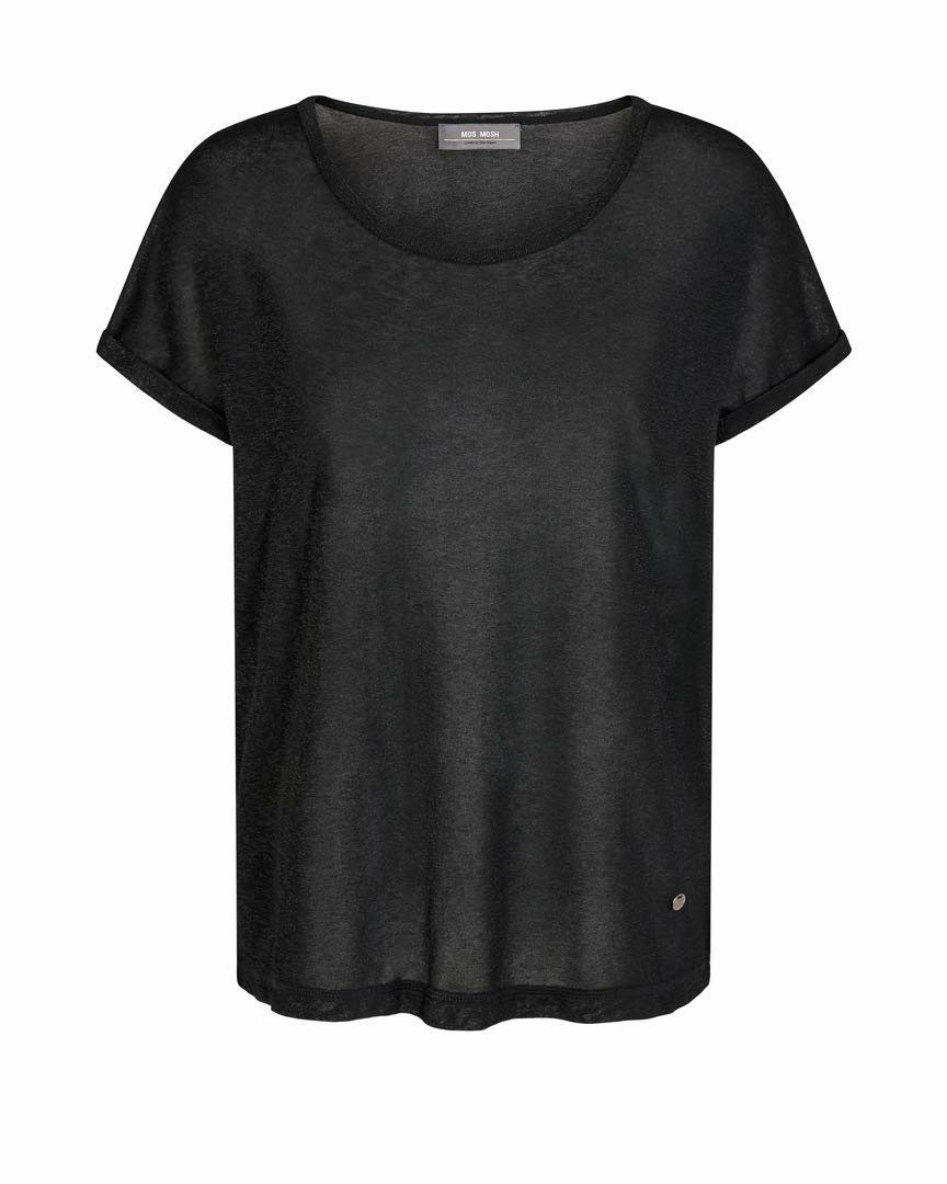 Mos Mosh Rundhalsshirt Rundhals T-Shirt für Damen (1-tlg., keine Angabe)