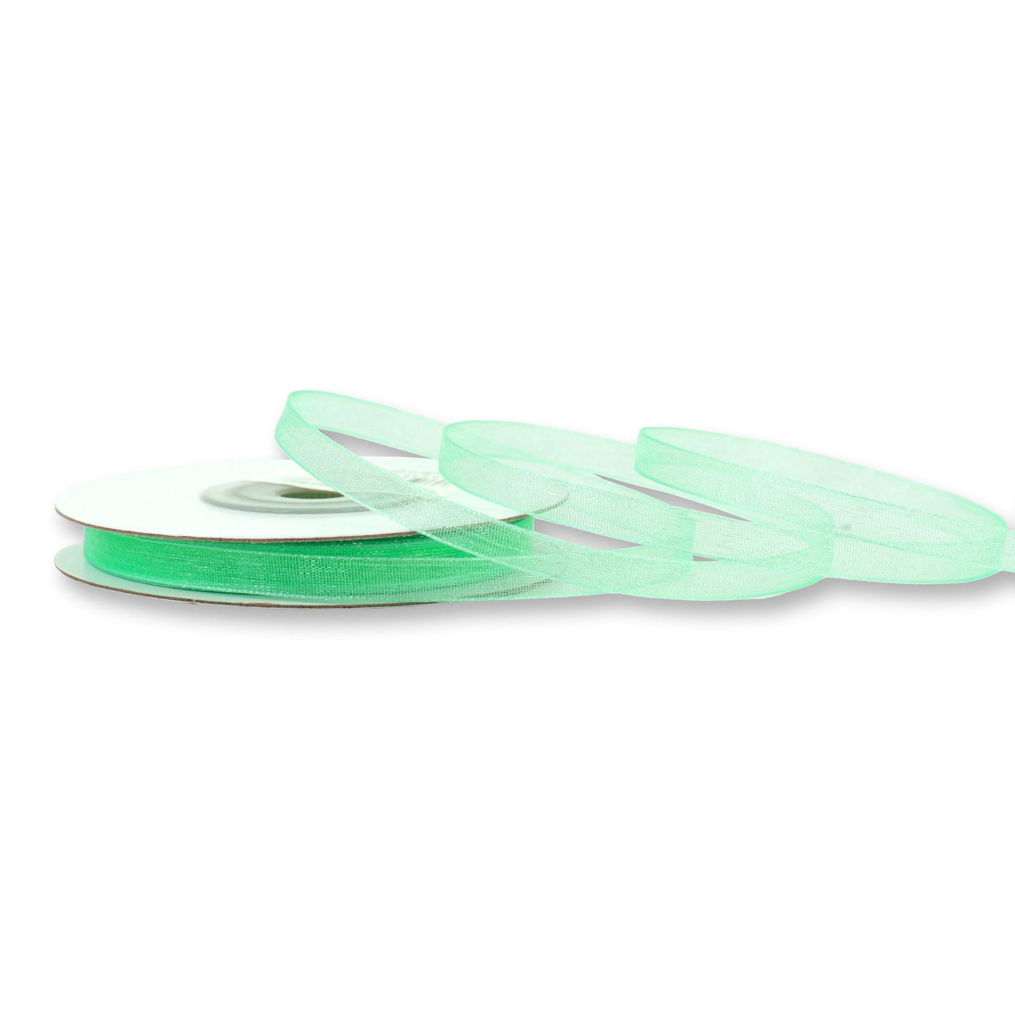 Creativery Organzaband, Organzaband 6mm x 25m Rolle Mint