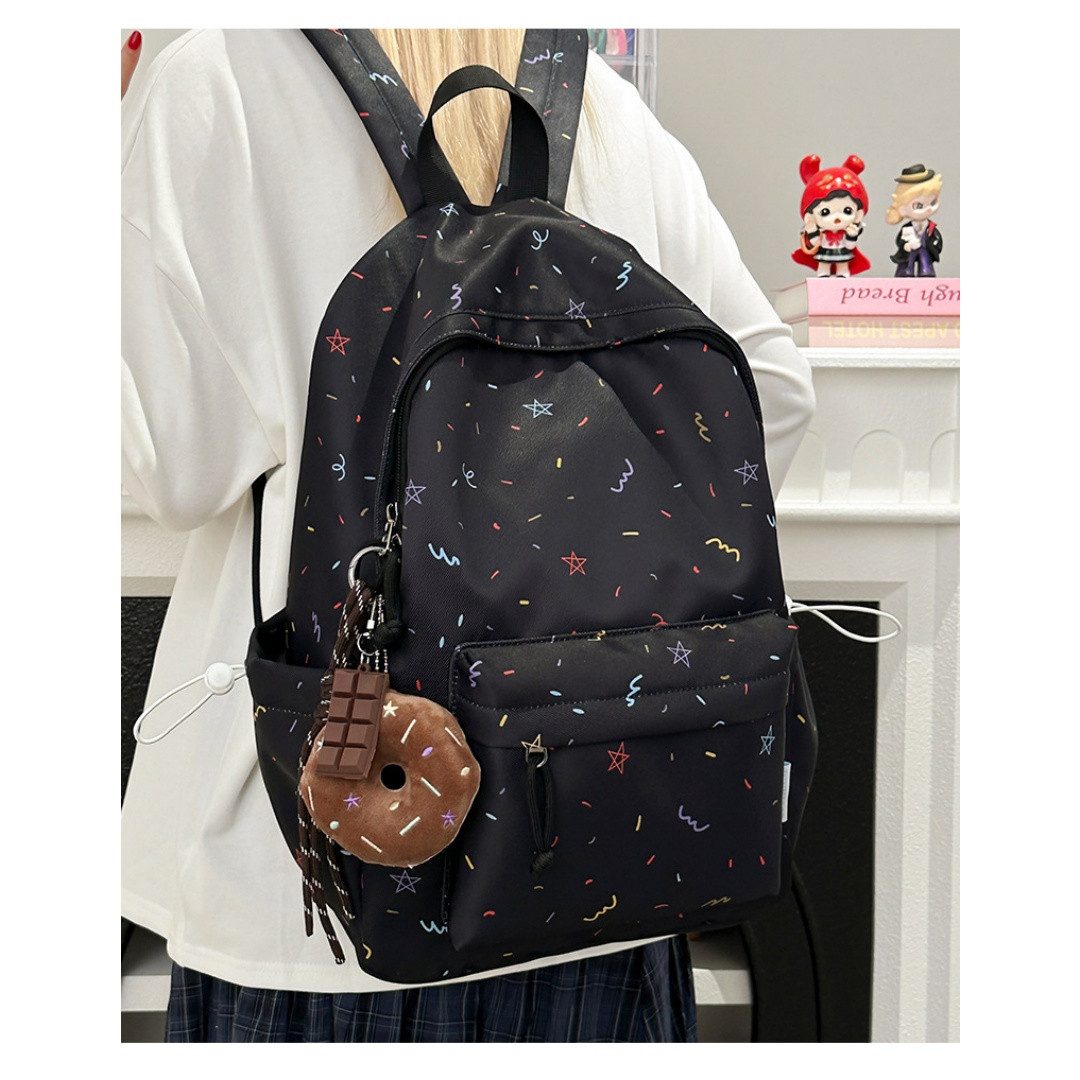 nsihing Schulrucksack Leichter Rucksack Y2K Teenager Mädchen kawaii Schultasche, für Schule Jungen Teenager Arbeitstasche Backpack Aesthetic Casual – Bild 5 von 5