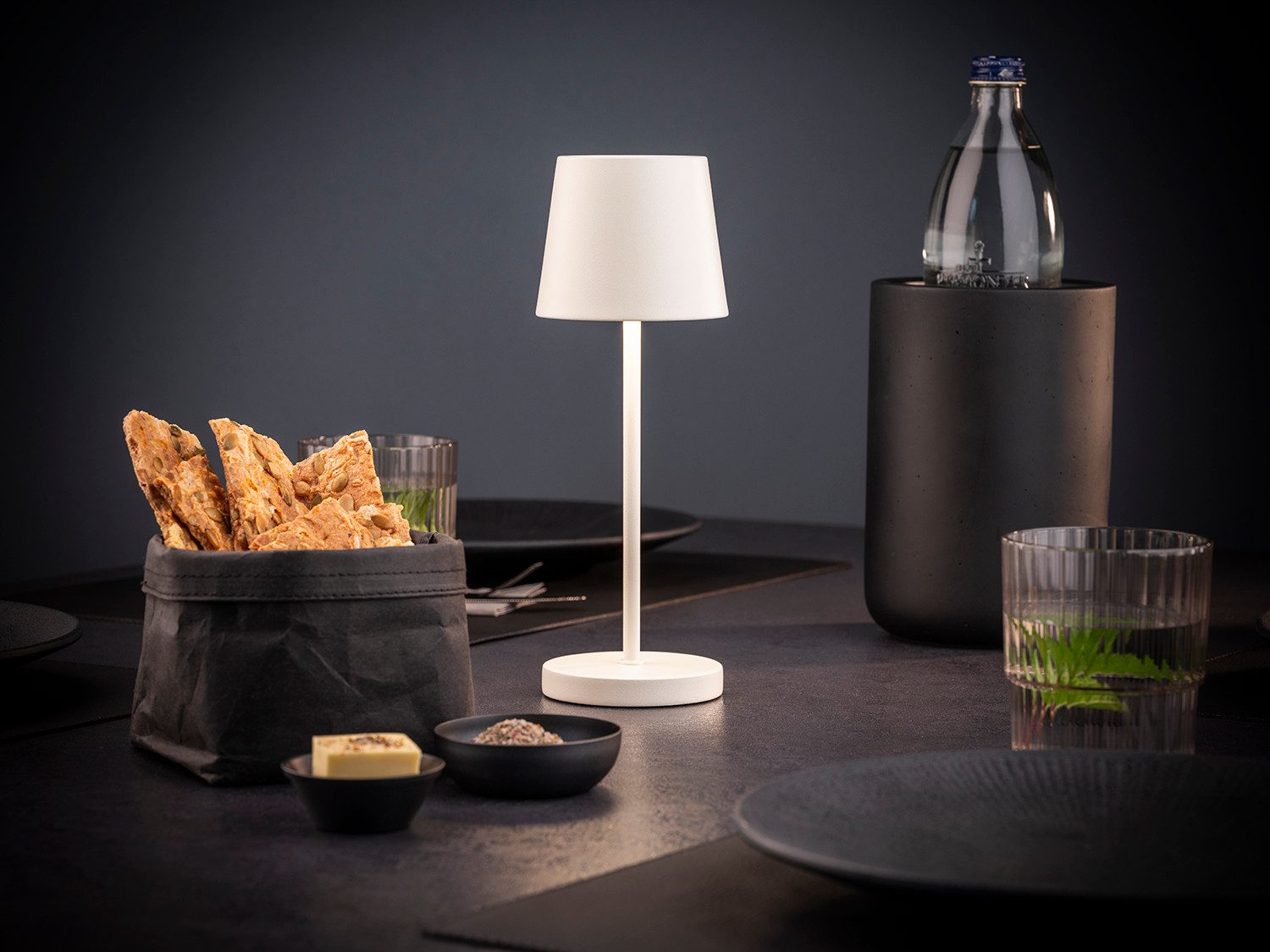 APS LED Tischleuchte "MERLE MINI" Kabellose günstig online kaufen