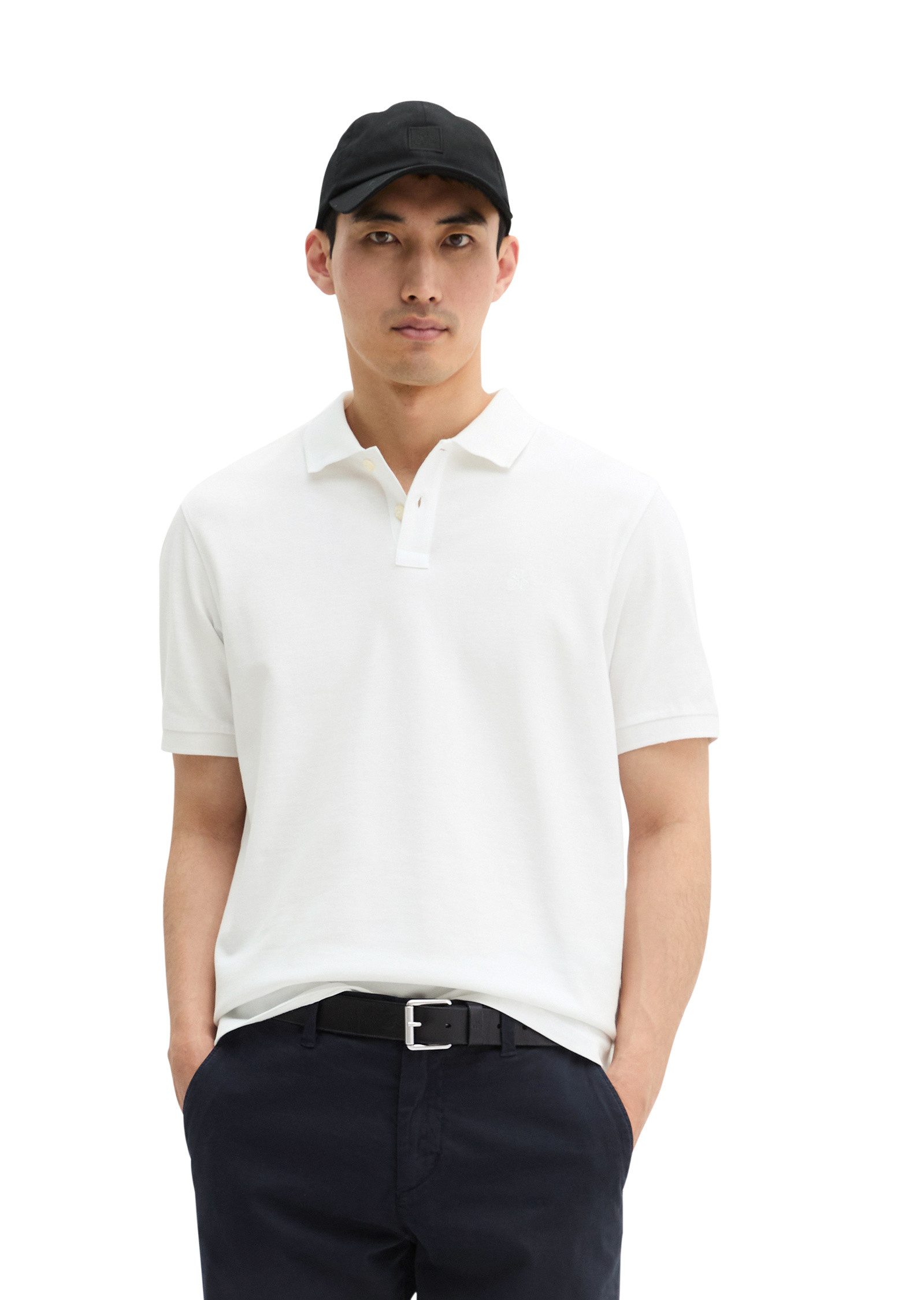 Marc O'Polo Poloshirt aus Bio-Baumwolle günstig online kaufen