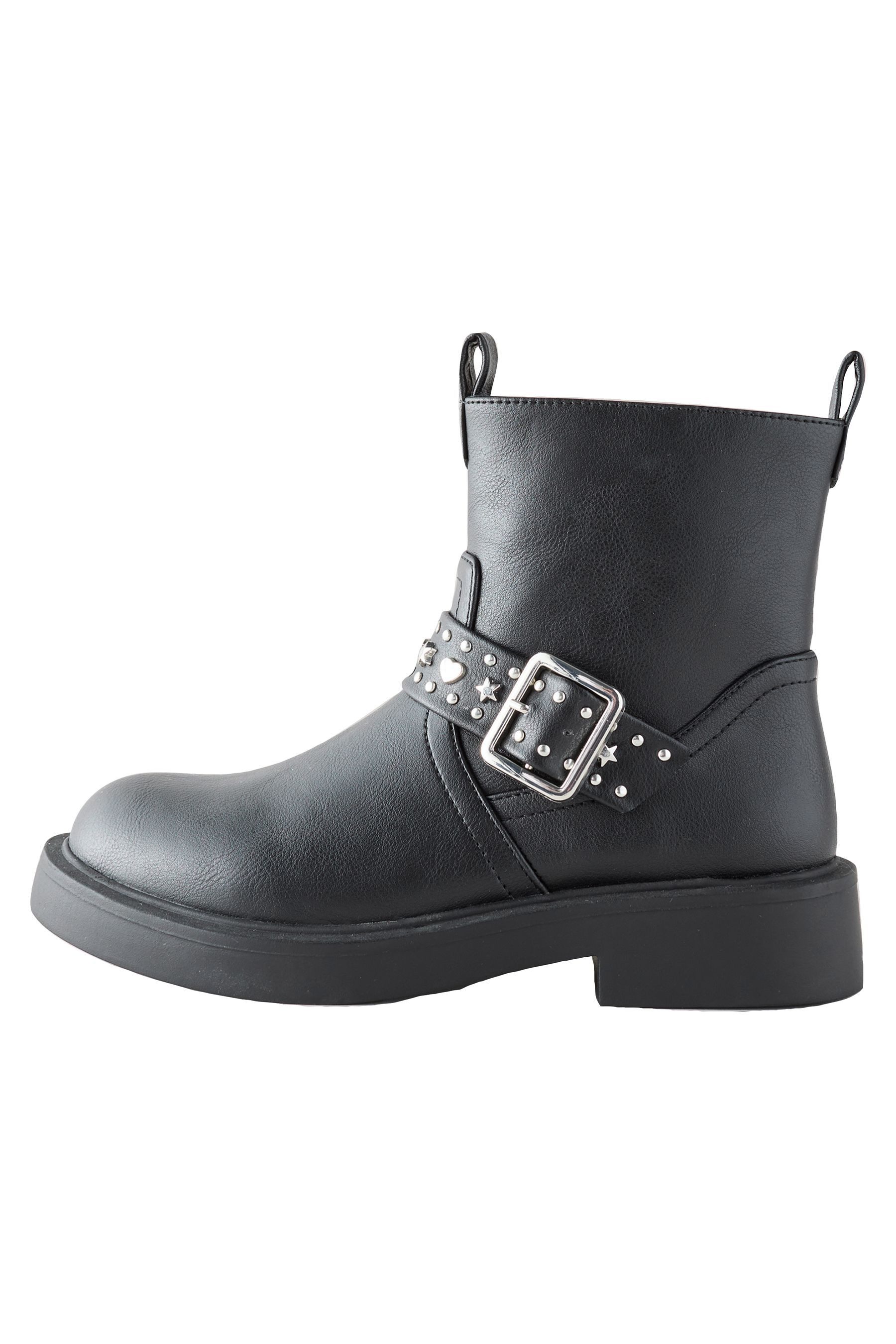 Next Nietenbesetzter Bikerstiefel Bikerboots