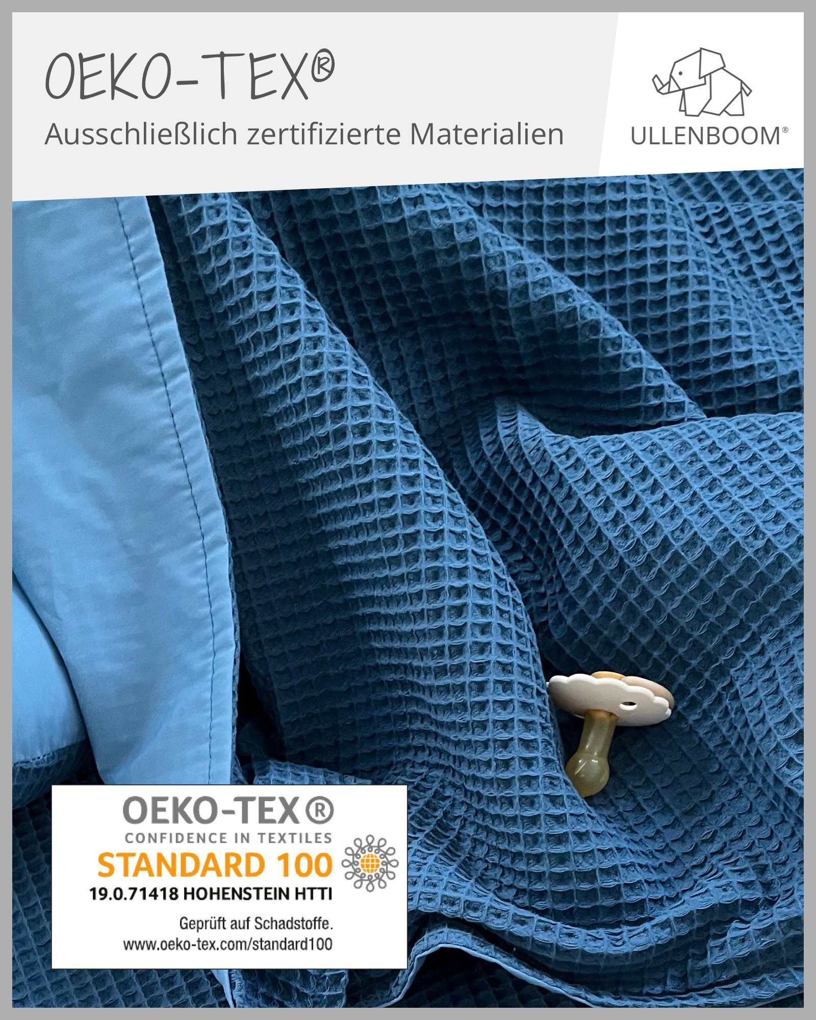 Babydecke Babydecke Blau 70x100 cm als günstig online kaufen