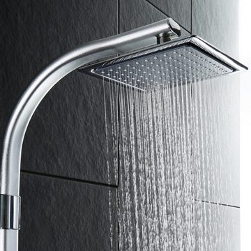 tectake Duscharmatur »Duschsystem Regendusche mit Handbrause und«