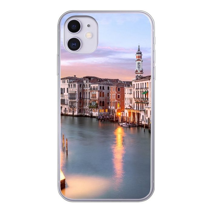 MuchoWow Handyhülle Der Canal Grande in Venedig Handyhülle Apple iPhone 11 Smartphone-Bumper Print Handy