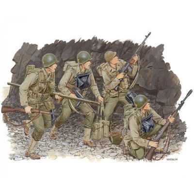 DRAGON Modellbausatz Modellbausatz,1:35 US Rangers (Normandie 1944)