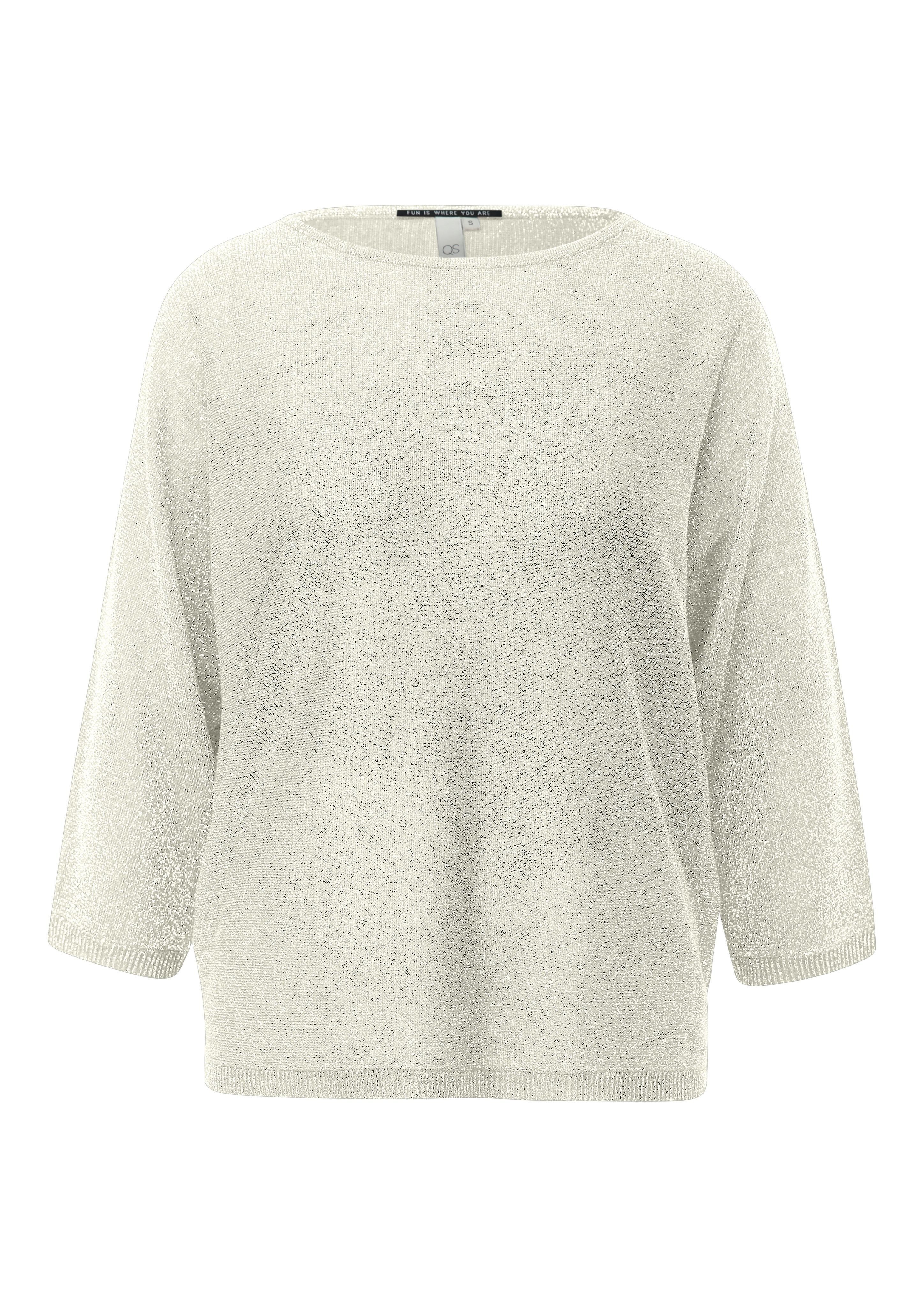 QS Kurzarmpullover günstig online kaufen