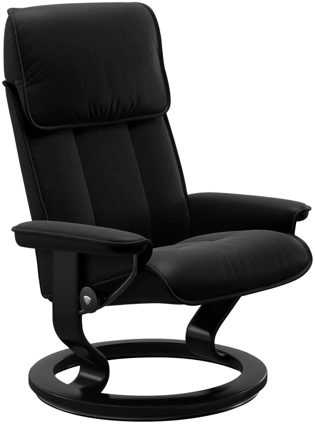 Stressless® Relaxsessel Admiral, mit Classic Base, Größe M & L, Gestell Schwarz