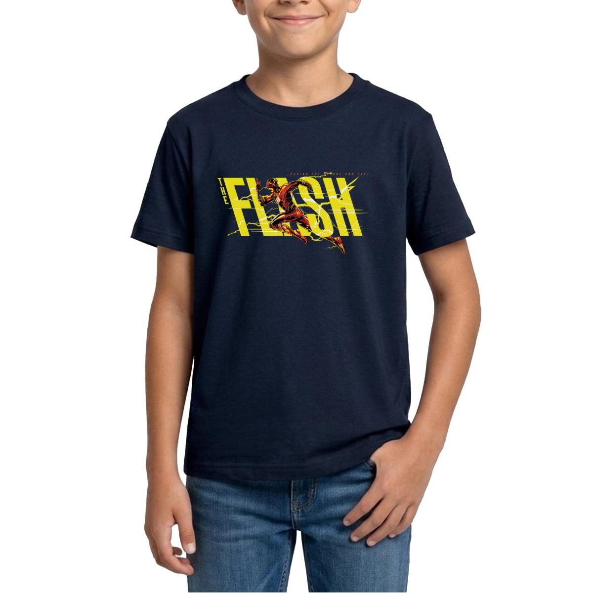 T-Shirt The Flash Speedster Mit Logo Teenager T-Shirt