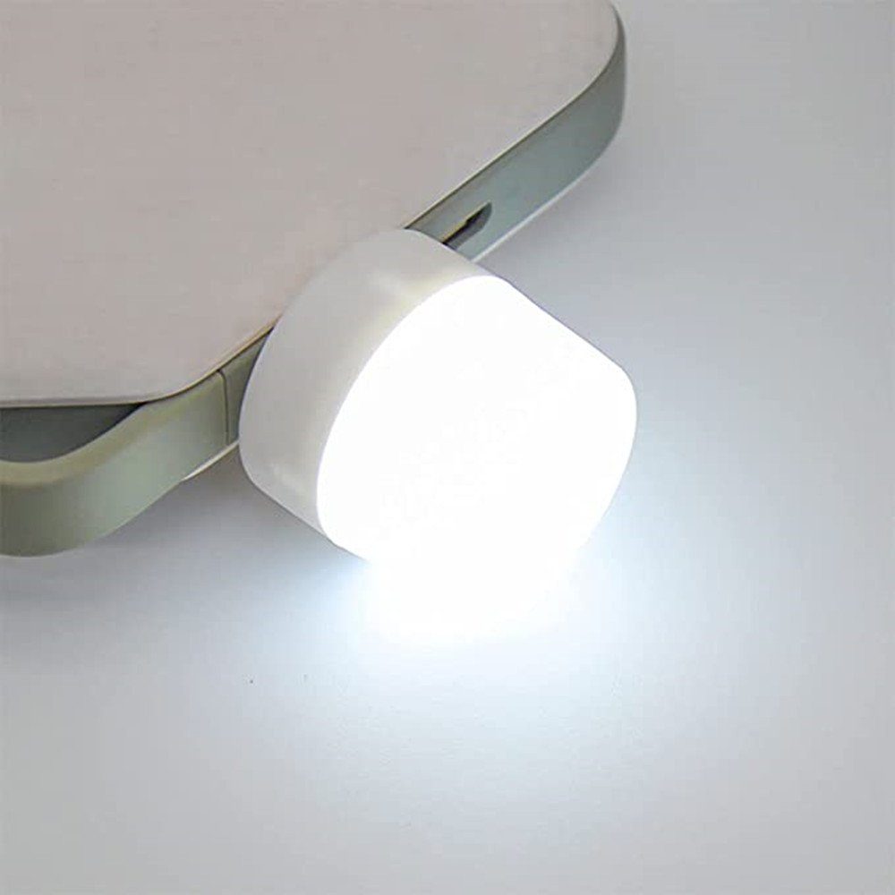 XDOVET ideal bei Nachtlichter,USB-Lichter Mini-LED-Lampe,ohne Nacht,(weißes Licht) Badezimmer Lichtsensor,Stecker,kompakt, für Schlafzimmer, Mini Nachtlicht